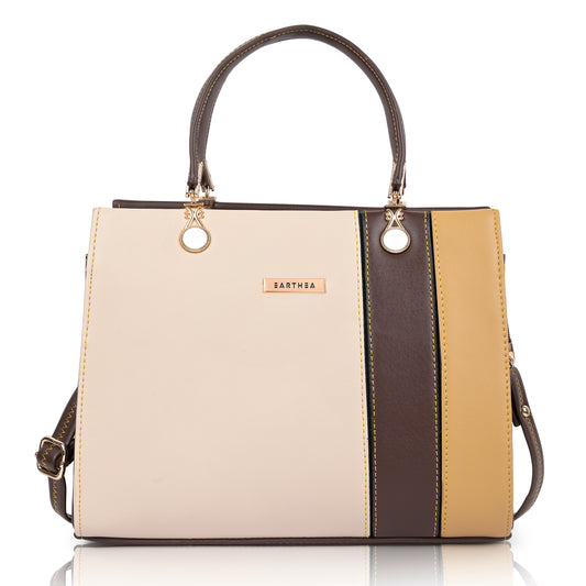 Brown Faux Leather Handbags for Women