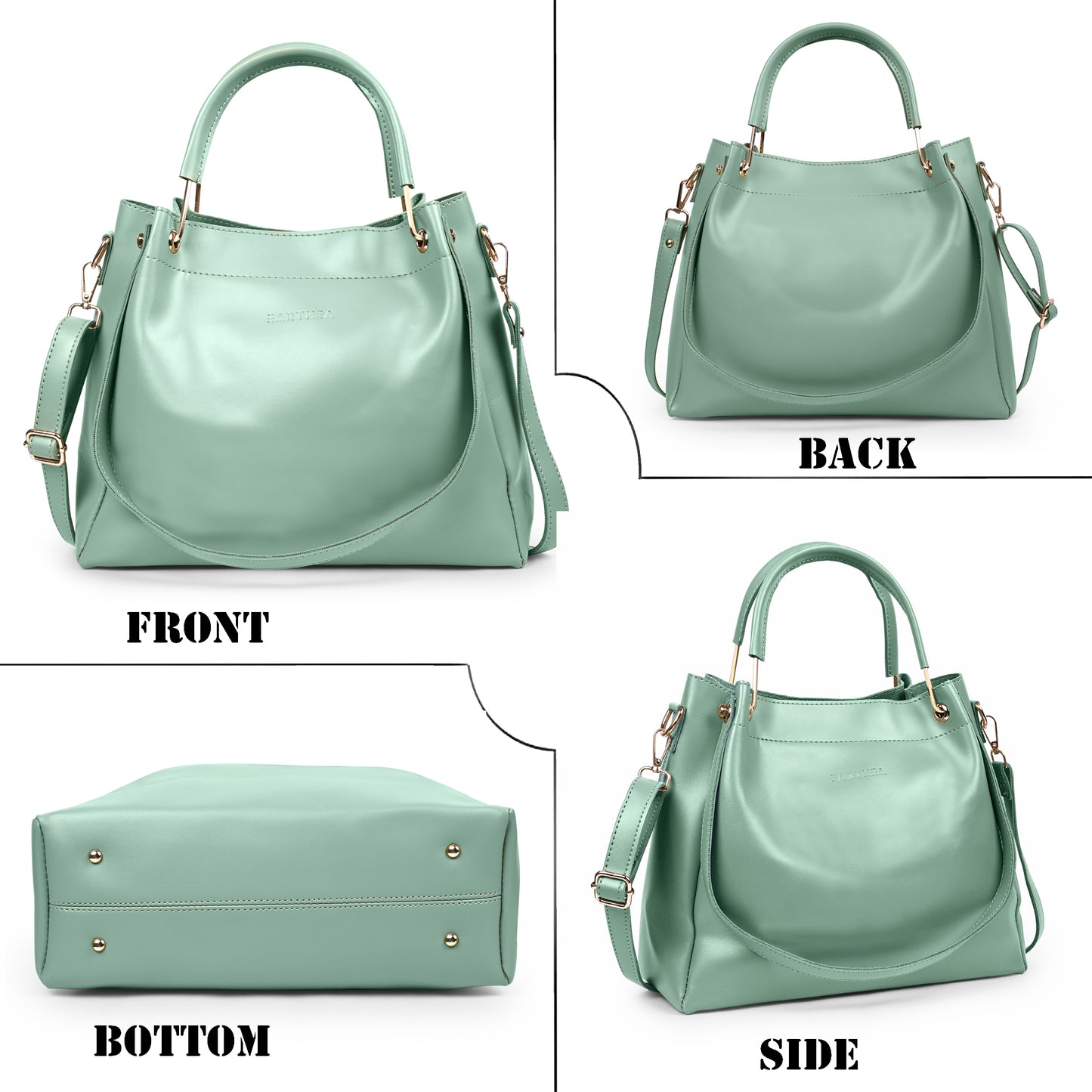 Premium Leather Sling Bag Women Delhi Luxury Green Sling Bag for Women Online