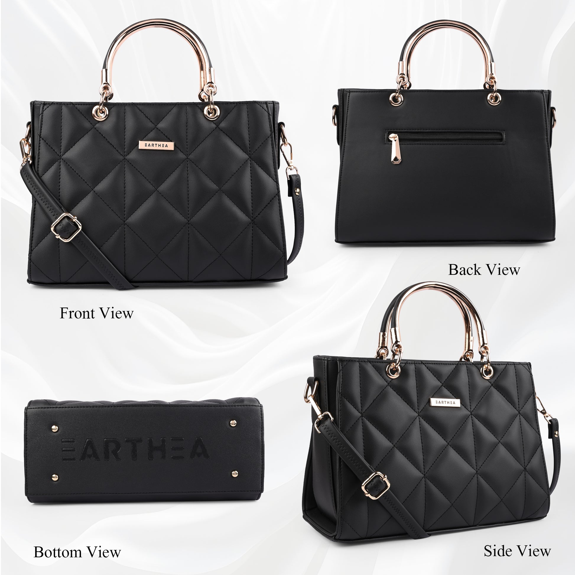 office handbag women Delhi spacious black design