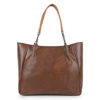 Modern Faux Leather Tote Bags for Women