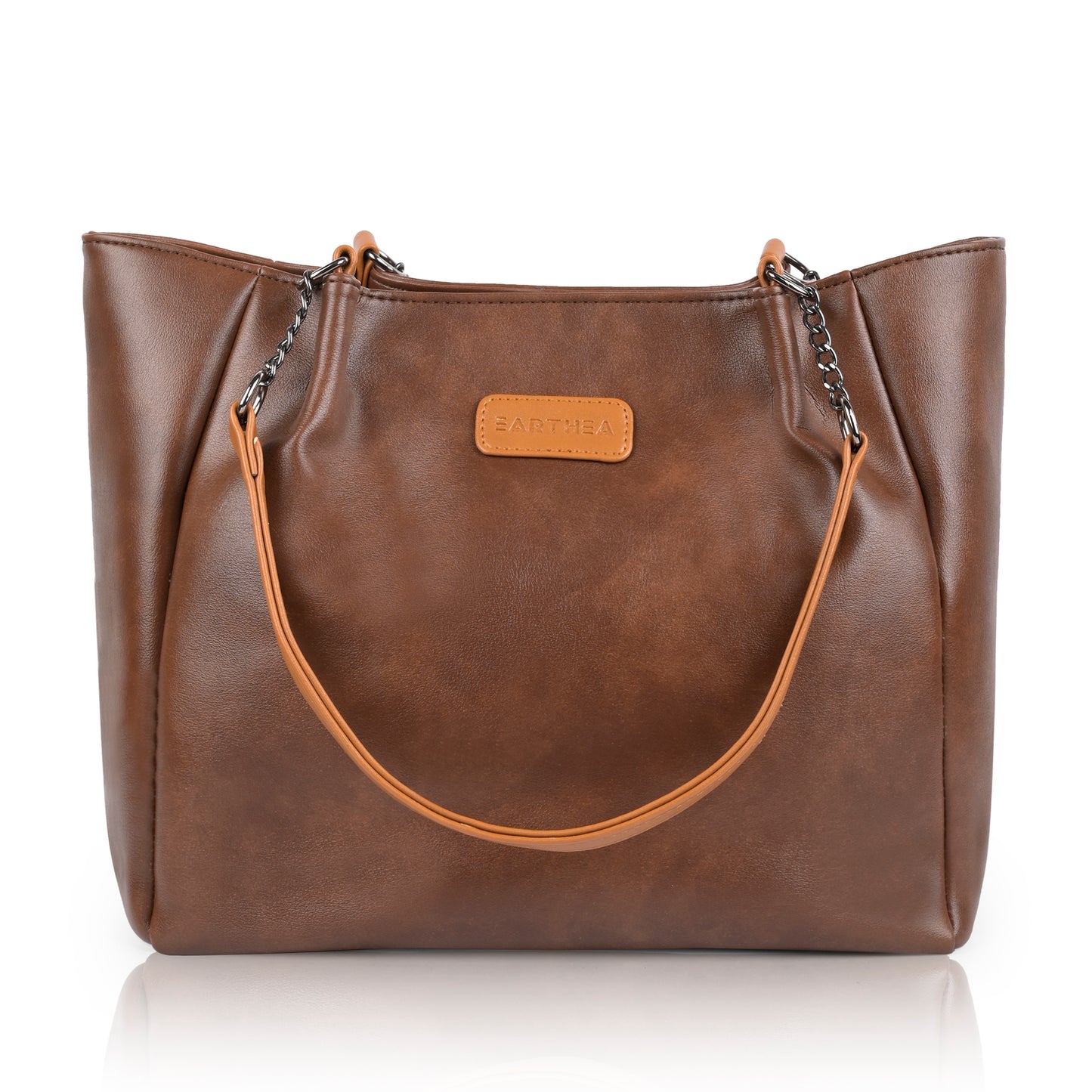 Modern Faux Leather Tote Bags for Women