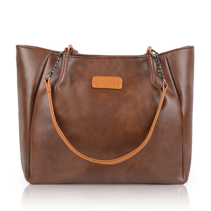 Modern Faux Leather Tote Bags for Women