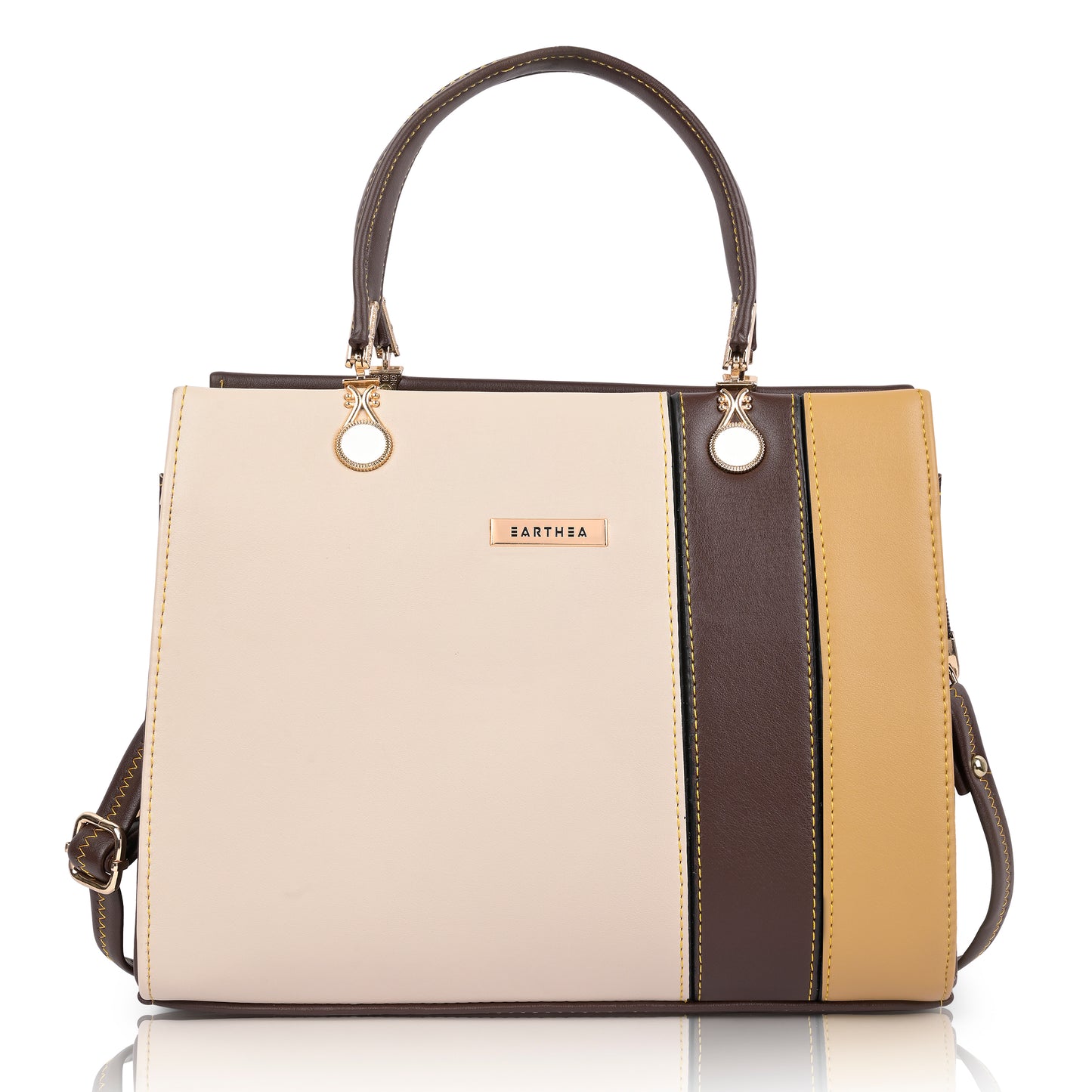 Brown Faux Leather Handbags for Women