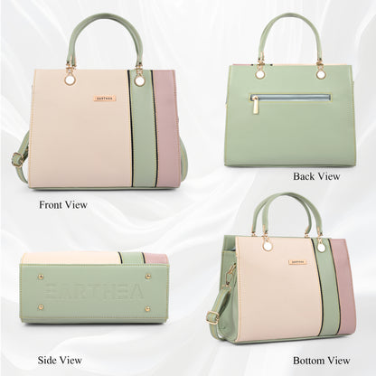 Multicoloured Faux Leather Handbags for Women