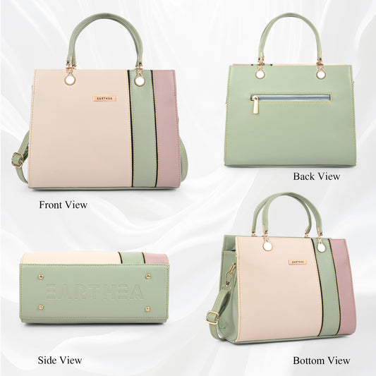 Multicoloured Faux Leather Handbags for Women