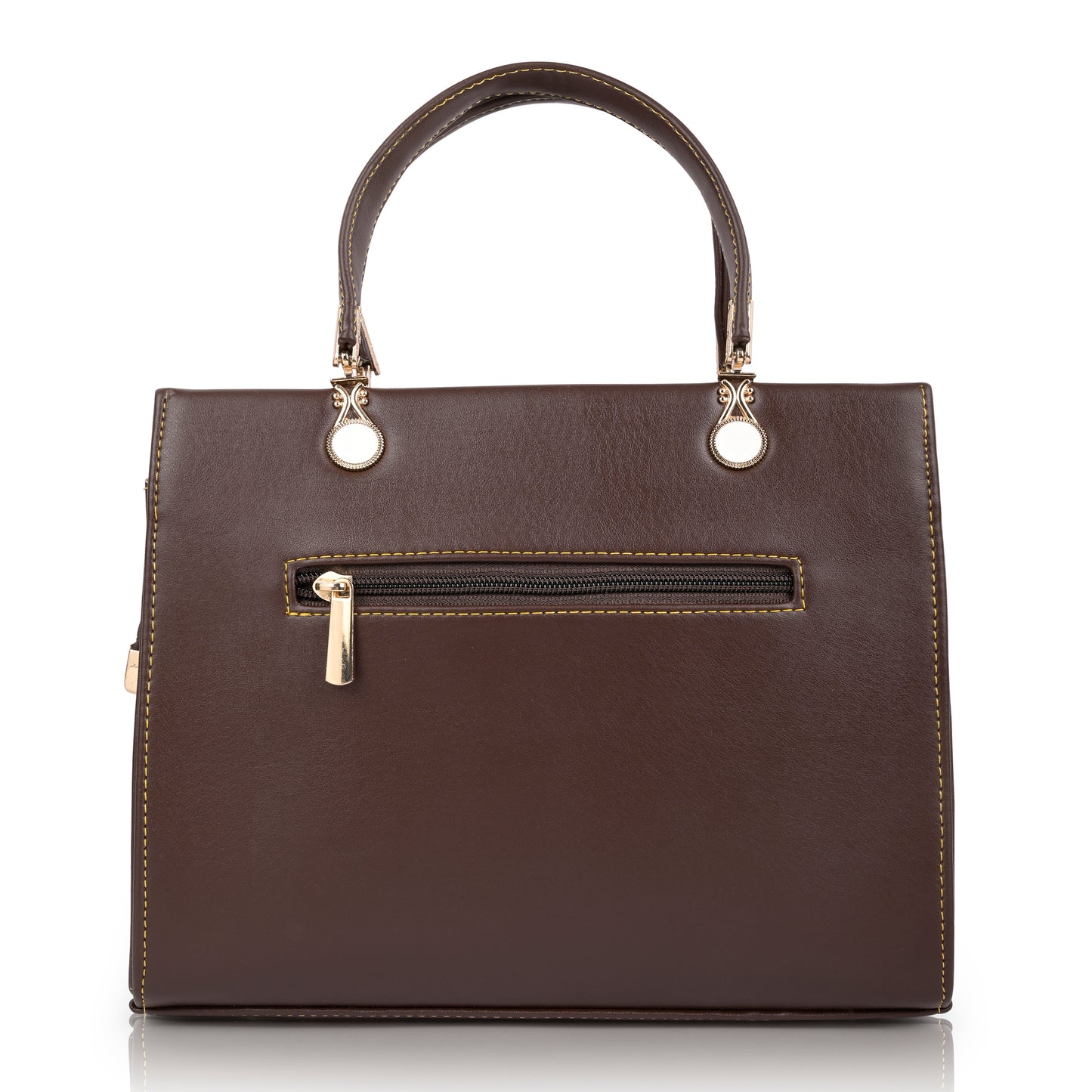 Brown Faux Leather Handbags for Women
