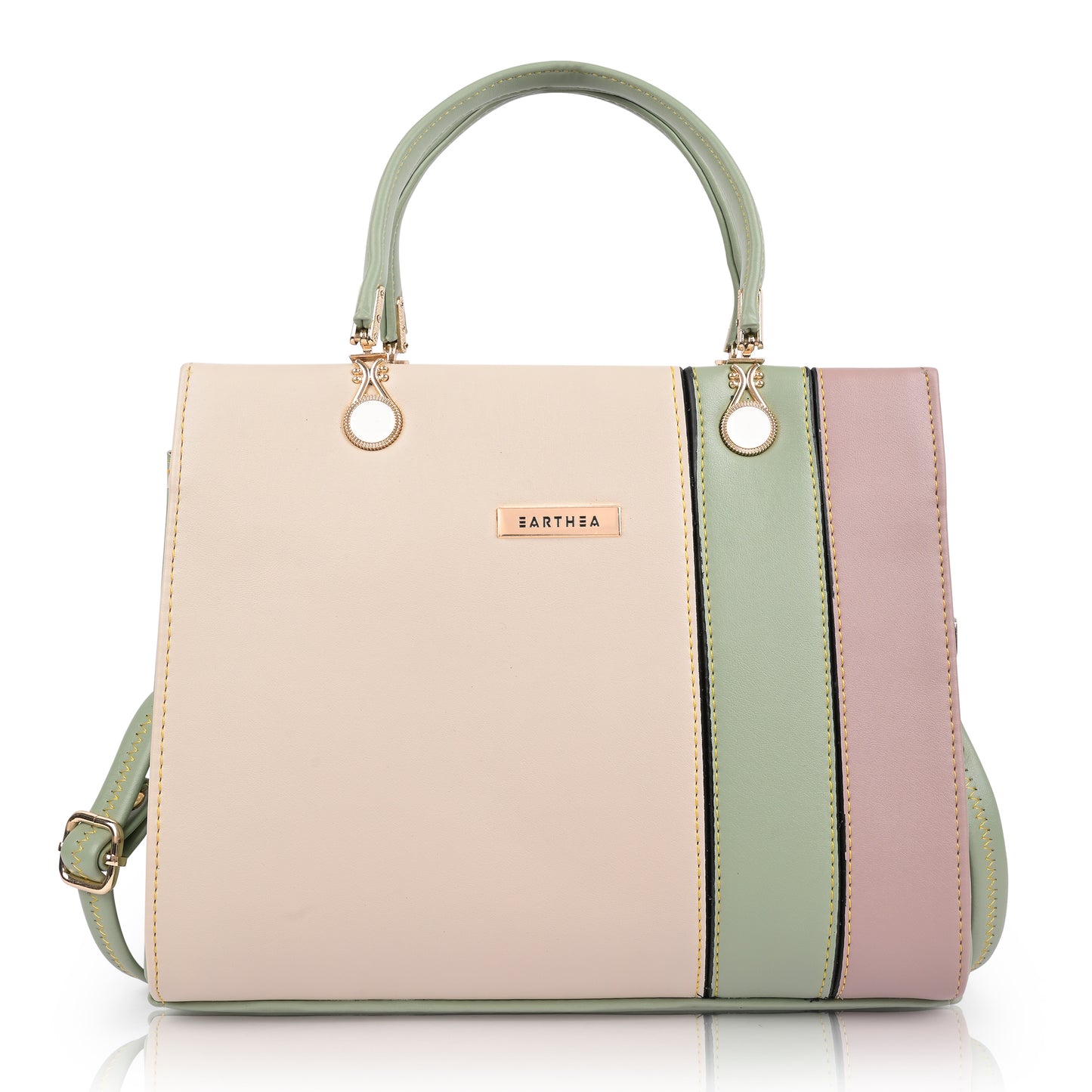 Multicoloured Faux Leather Handbags for Women