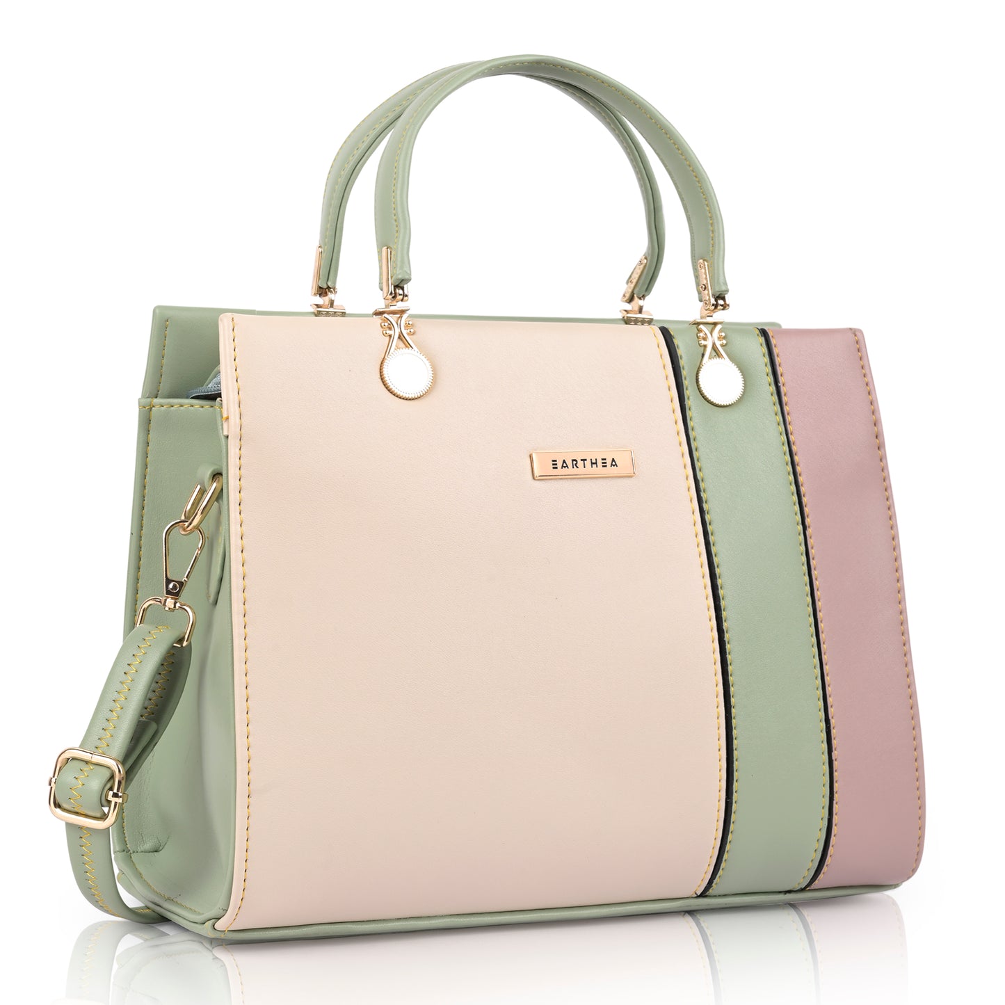 Multicoloured Faux Leather Handbags for Women