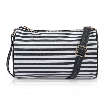 Women's Aztec Print Barrel Crossbody Bag