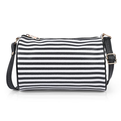 Women's Aztec Print Barrel Crossbody Bag