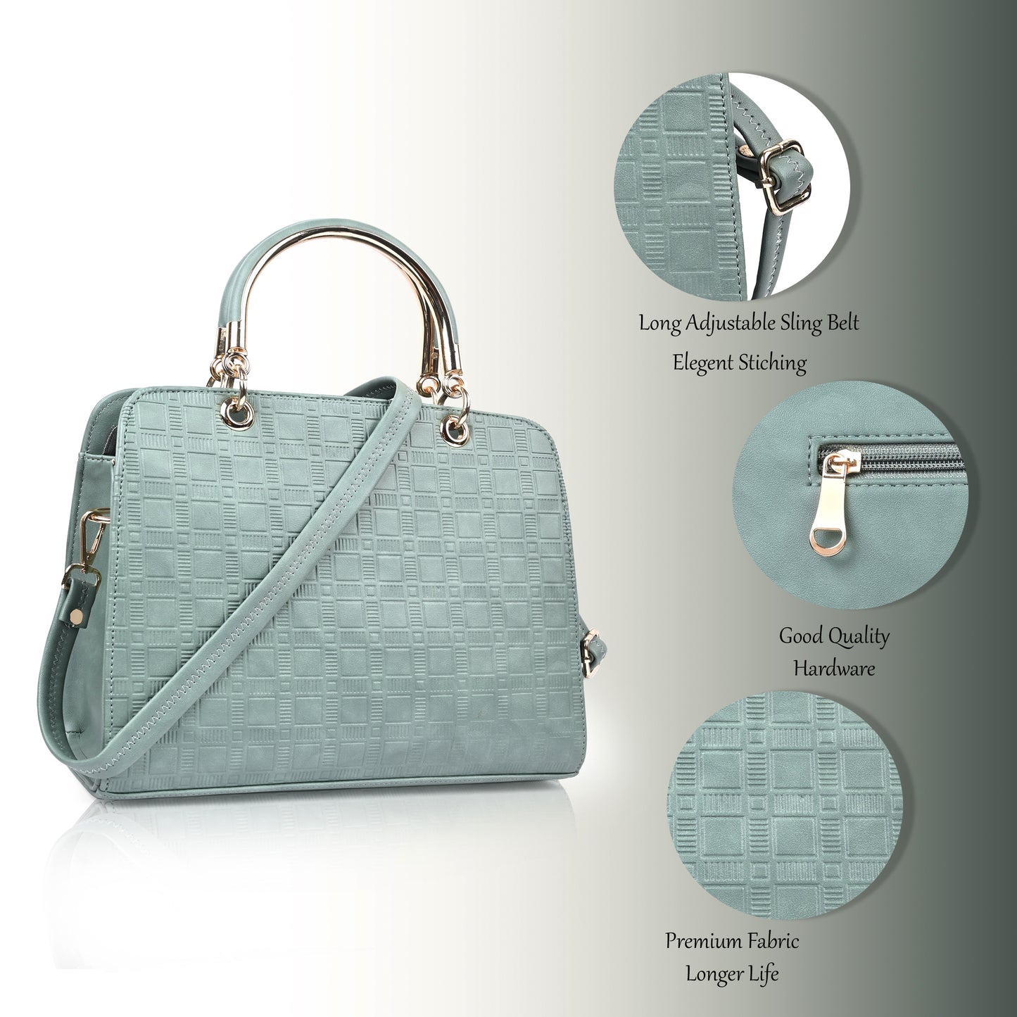 Light Green Hand Bag