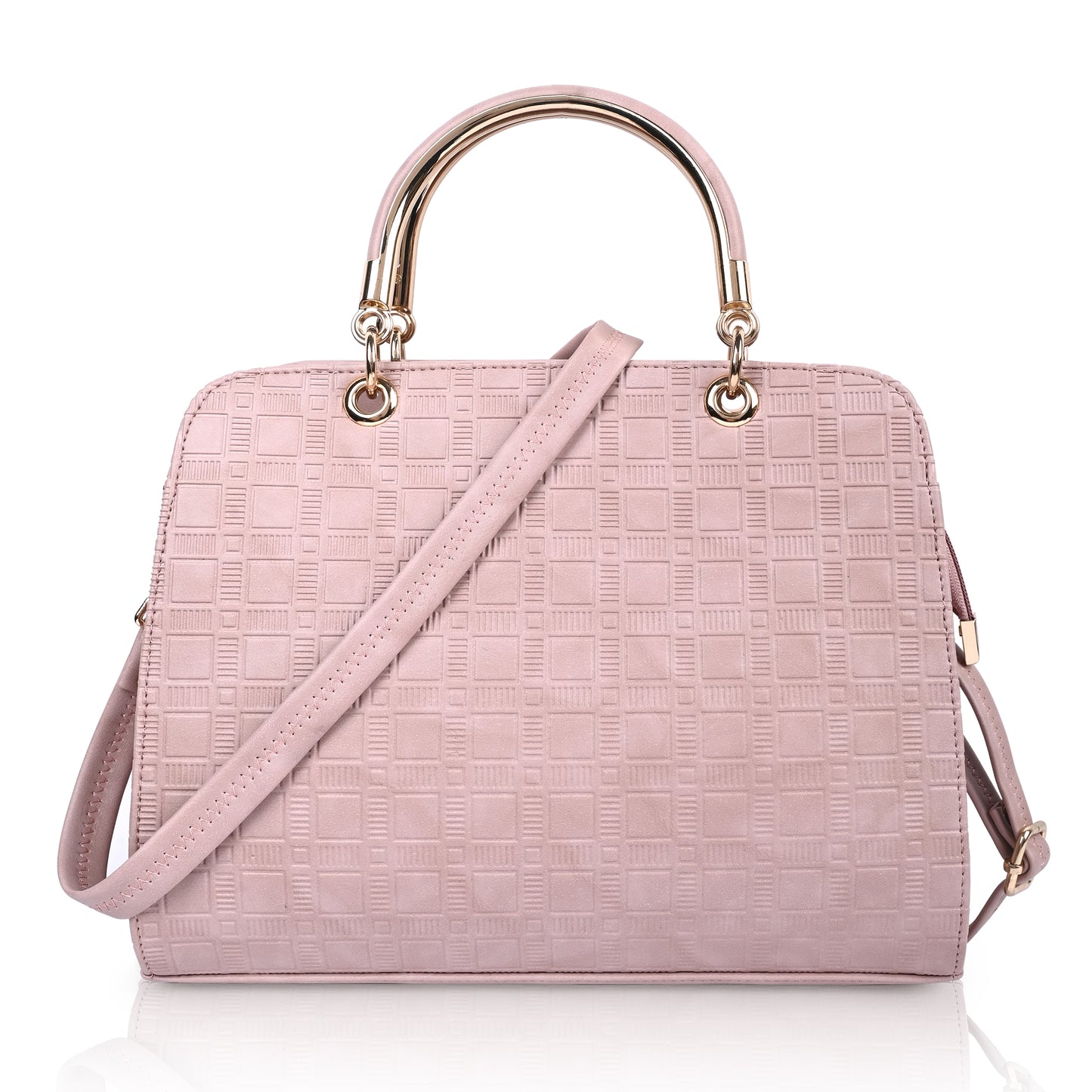 Chic Pink Fashion-conscious Hand Bag