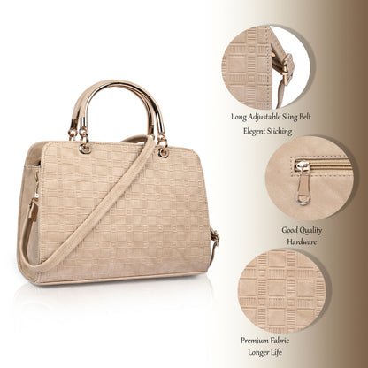 women handbags online Delhi premium beige bag