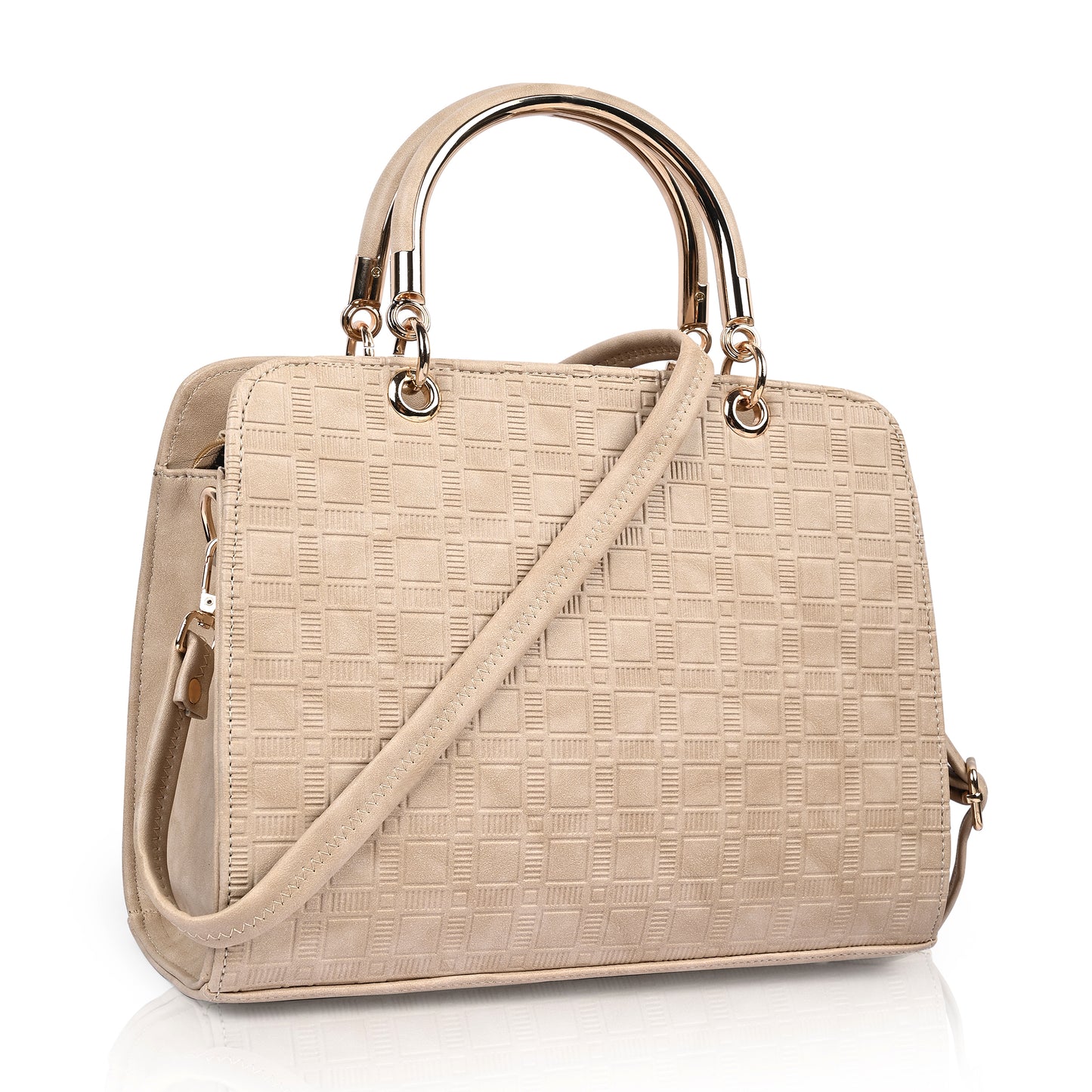 premium beige handbag for women Delhi stylish design