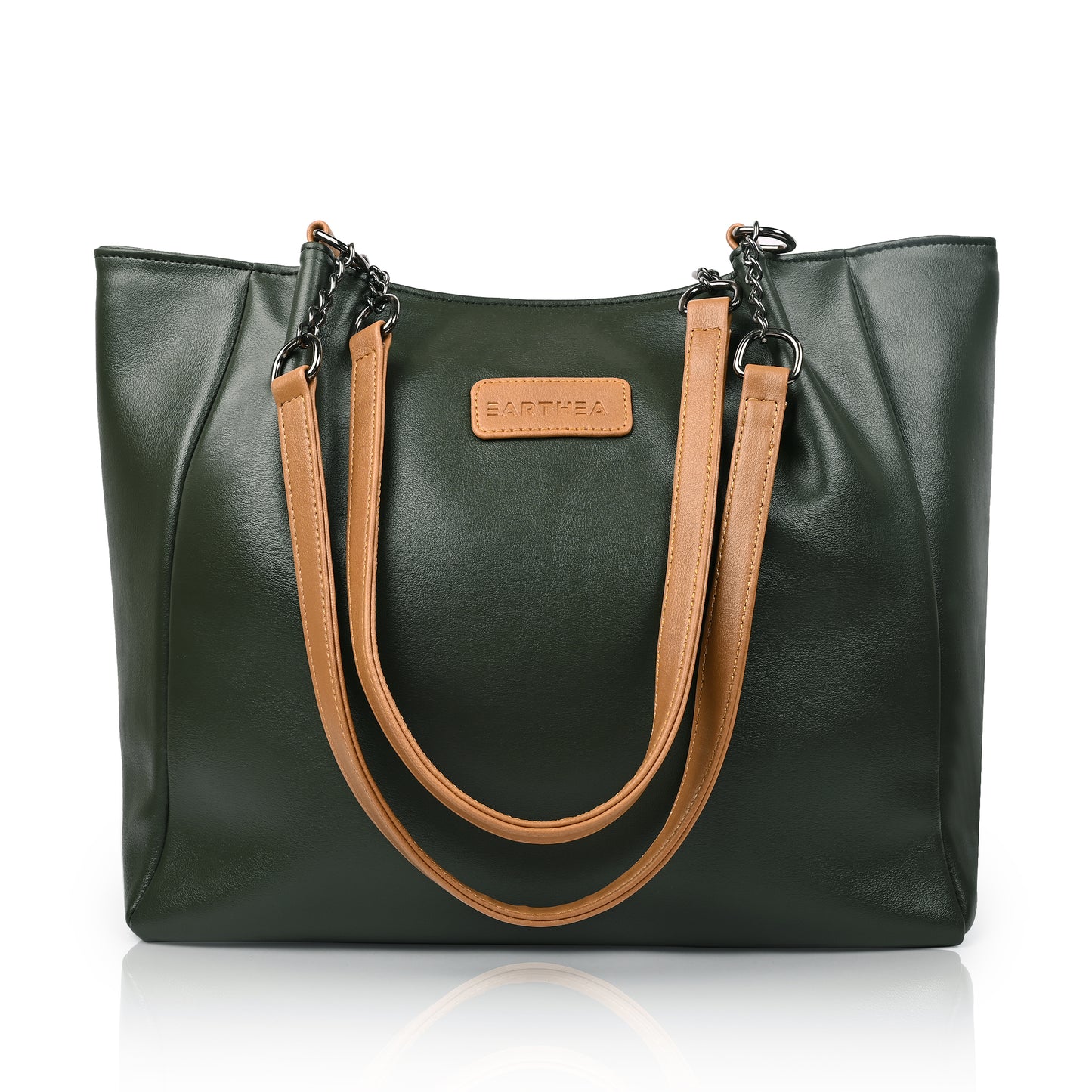 Women's Luxury Green Tote Bag