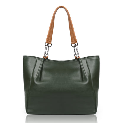 Women's Luxury Green Tote Bag