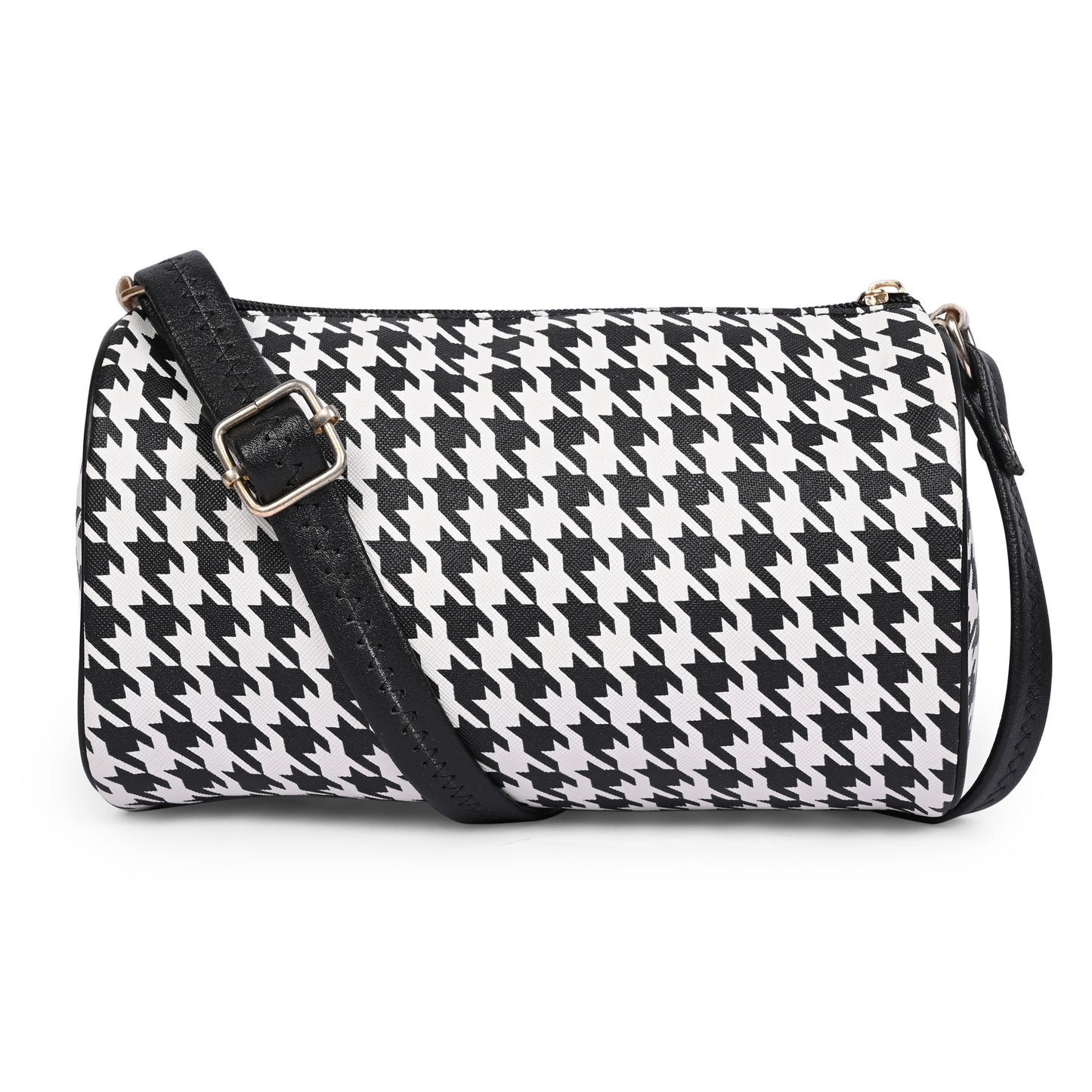 Aztec Print Barrel Crossbody Bag