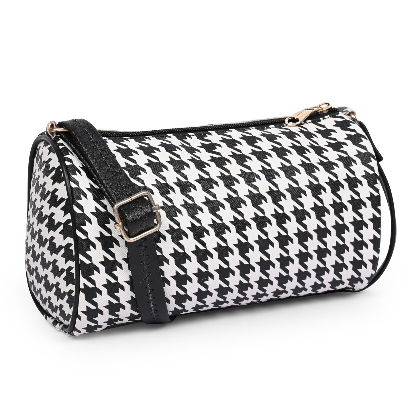 Aztec Print Barrel Crossbody Bag