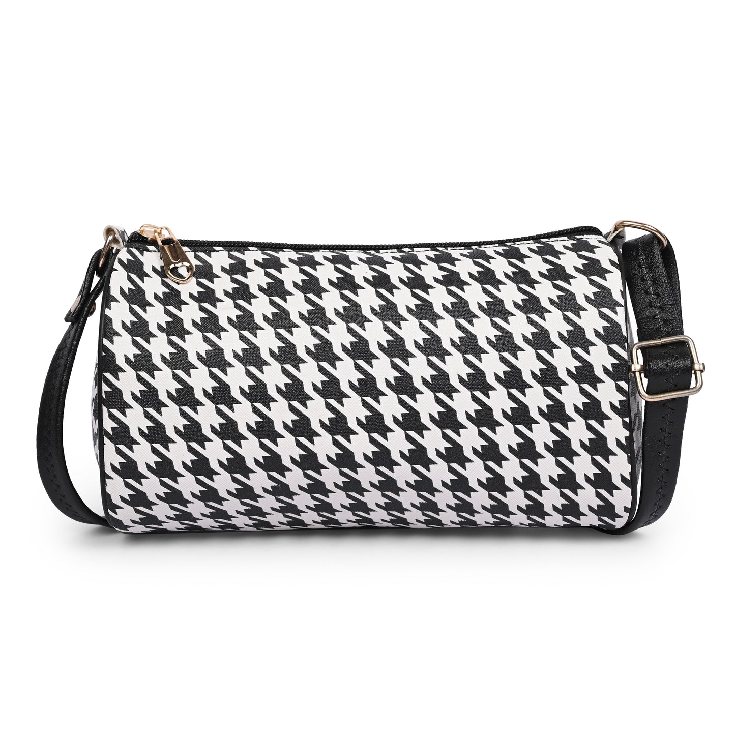 Aztec Print Barrel Crossbody Bag