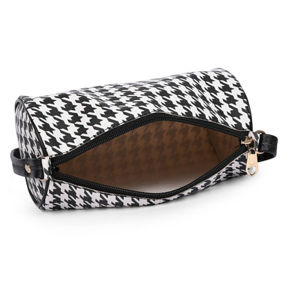 Aztec Print Barrel Crossbody Bag