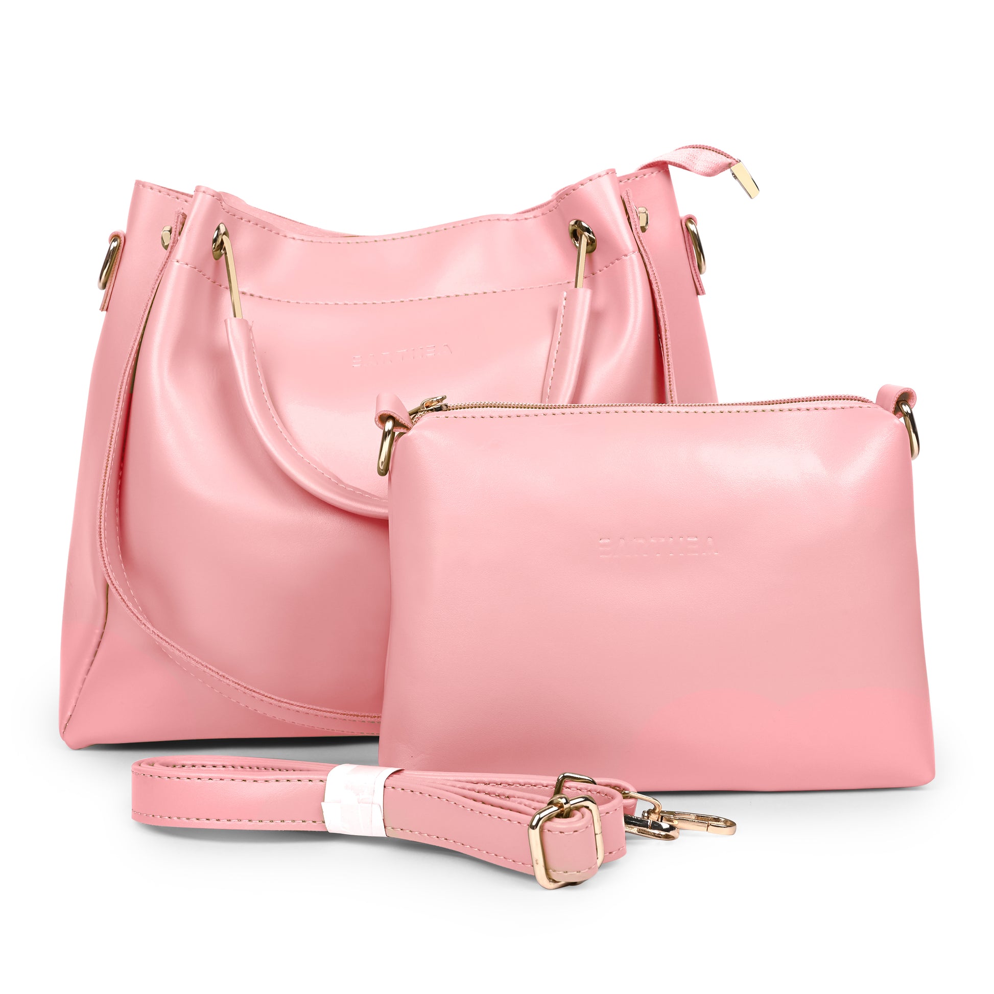 leather sling bags for women pink design