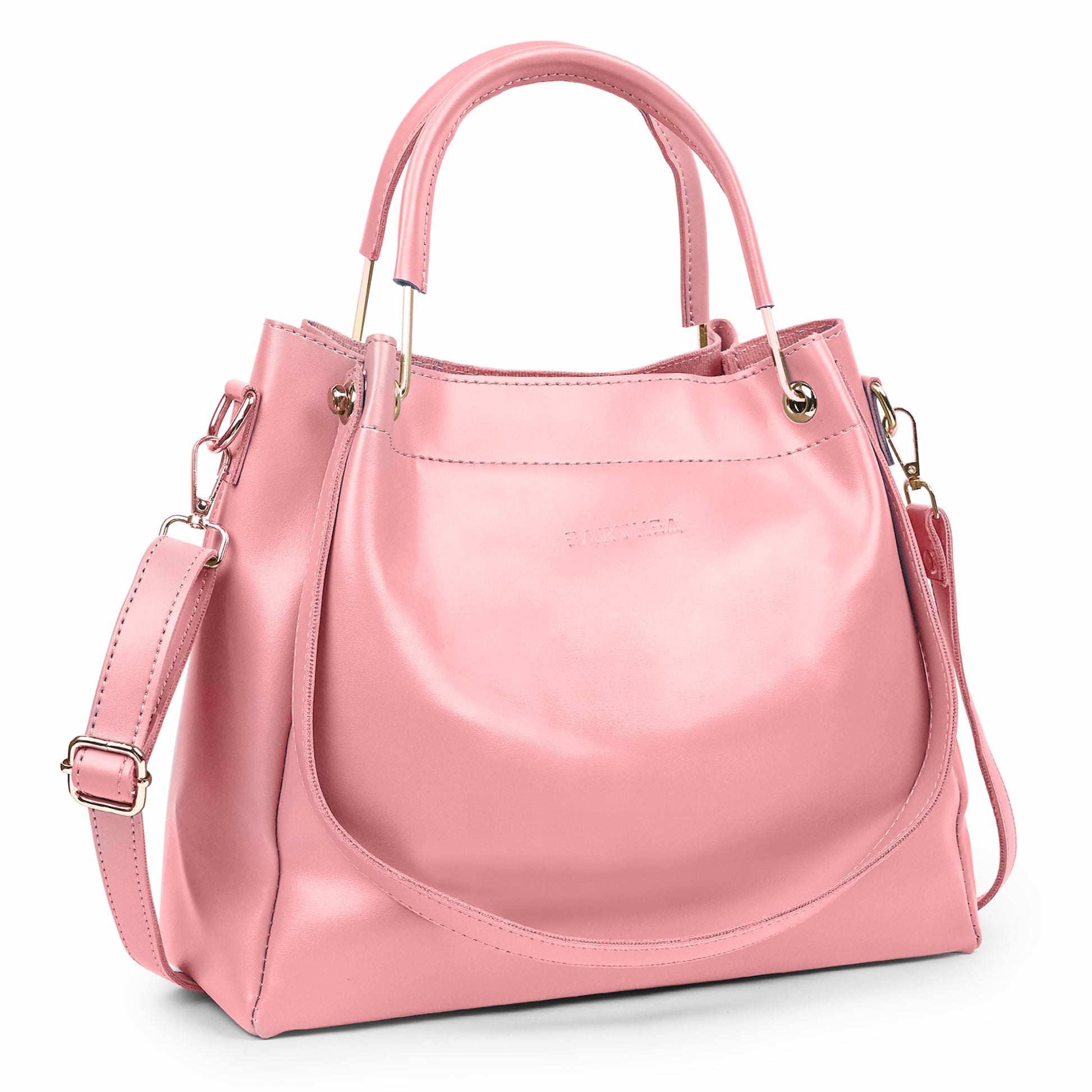 modern sling bags women pink compact bag