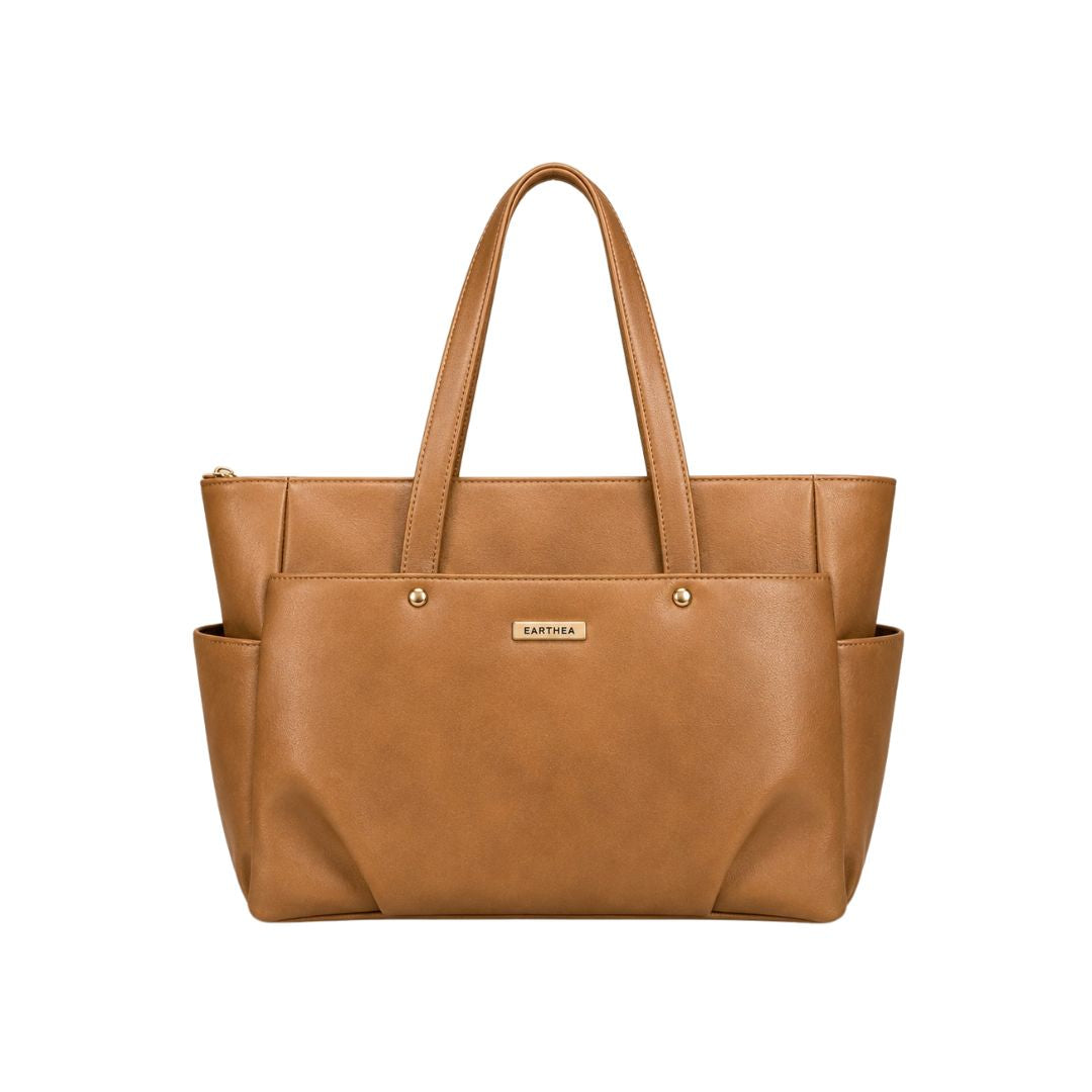 Structured Tote Bag with Tasselled