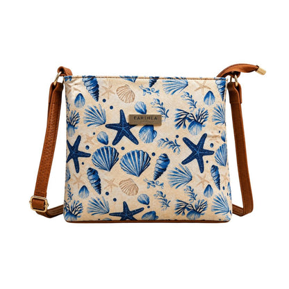Royal Heritage Ocean Pattern Sling Bag