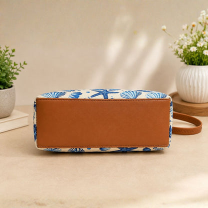 Royal Heritage Ocean Pattern Sling Bag