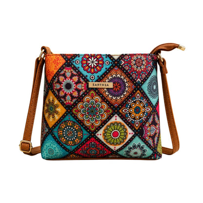 Royal Heritage Multi Pattern Sling Bag