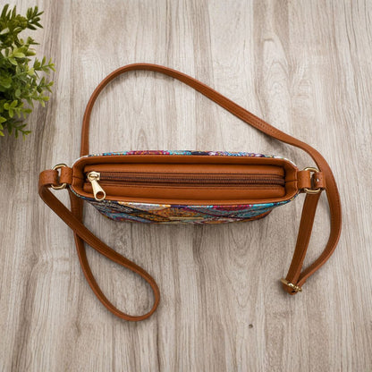 Royal Heritage Multi Pattern Sling Bag