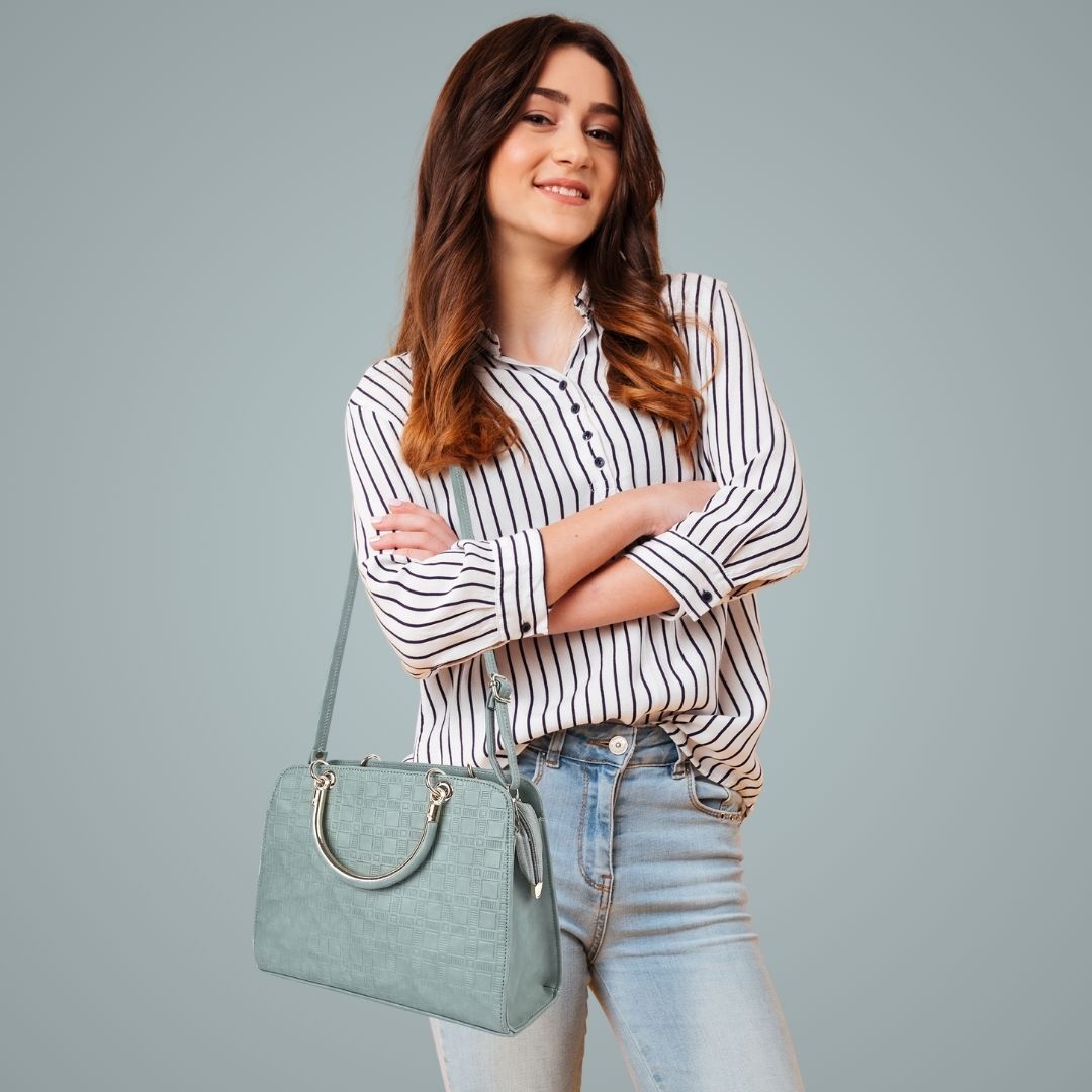 Light Green Hand Bag